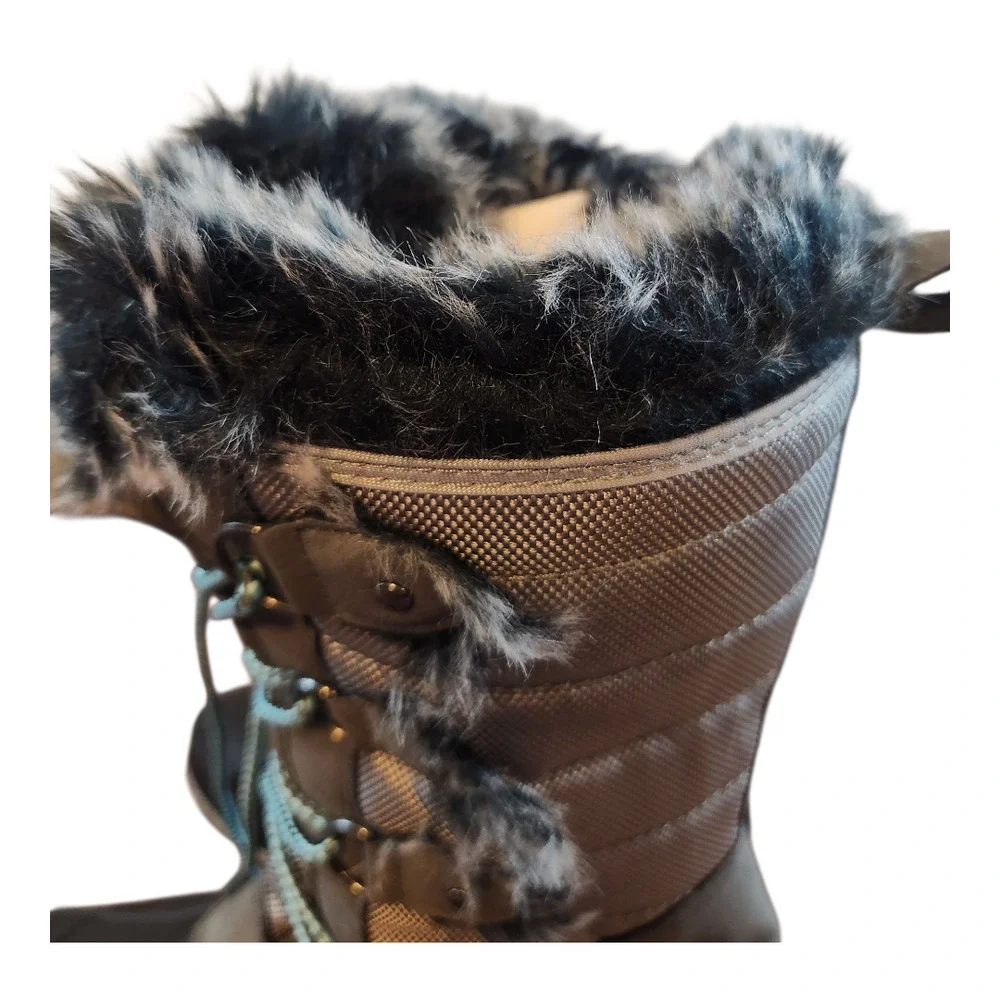 Khombu‎ NWT women winter boots sz 9 waterproof cold rated thermolite faux fur